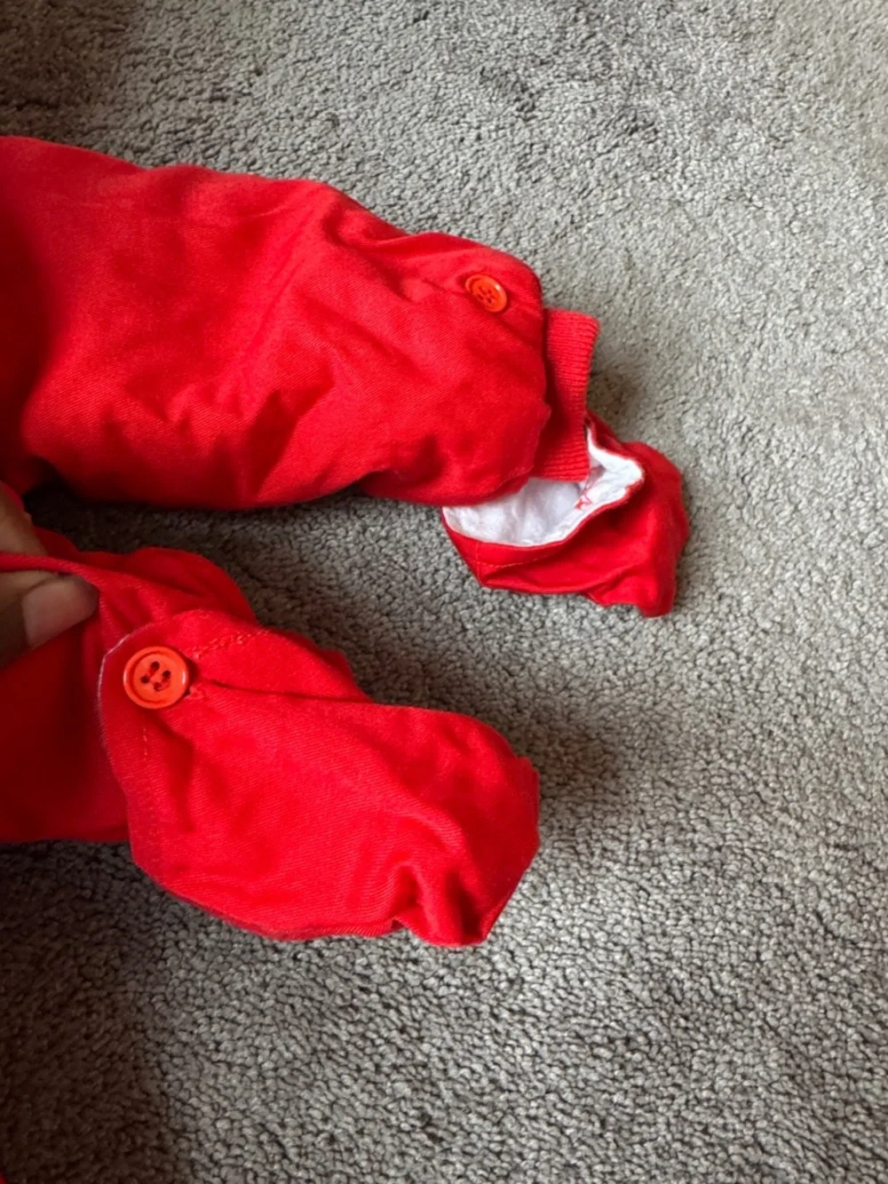 Heart Warmers Red Baby Winter Snowsuit Hooded 3 Piece Jumpsuit 6–24 Months